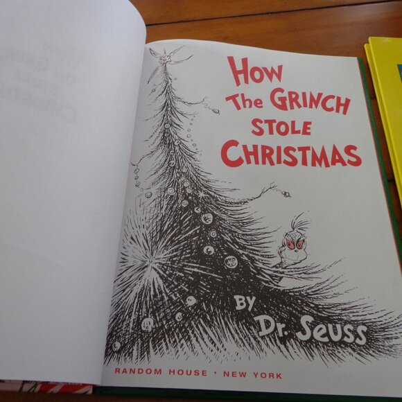 NEW Lot of 3 Dr. Seuss Hardcover Books Colored Illustrations - Picture 5 of 16